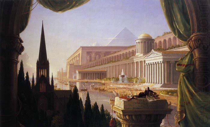 The Architect's Dream, Thomas Cole